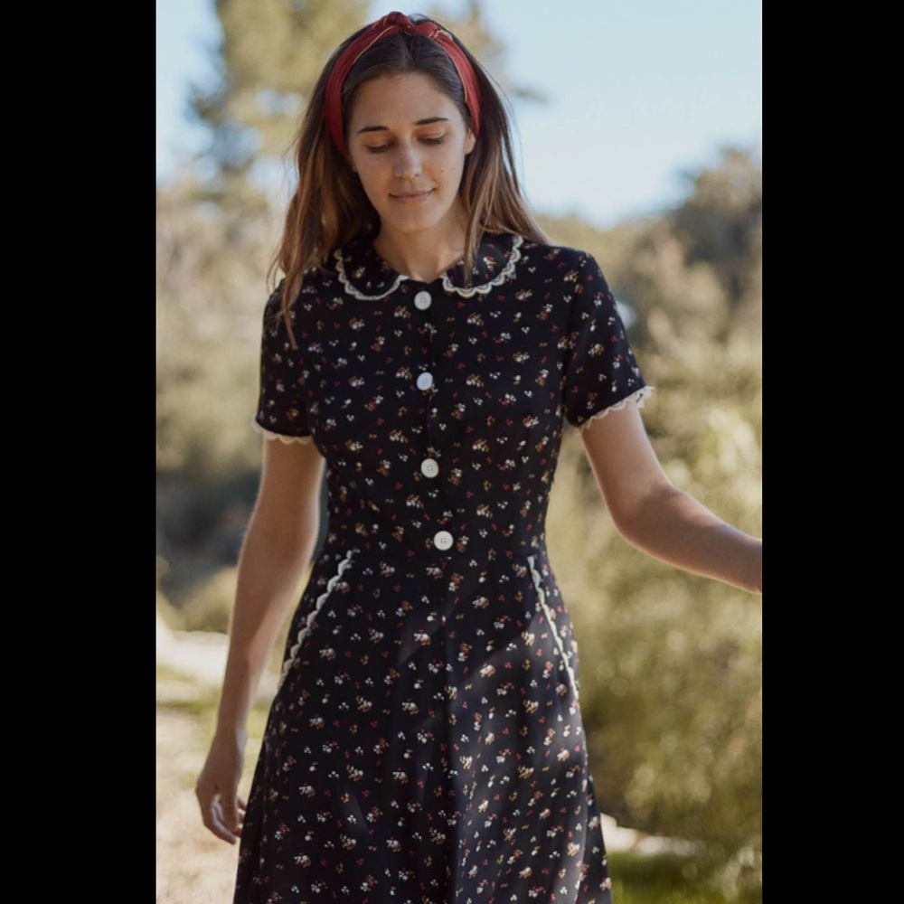 Christy Dawn Sebastian Dress In Wildflower Garden Size XL